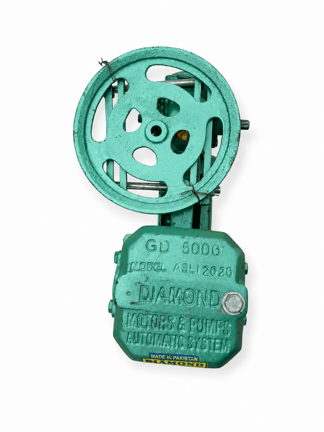 Jawed 0.5HP / Inchi Bearing Diamond Pump (side angle) — Javed bearing pumps for home and bore use in Karachi, Pakistan