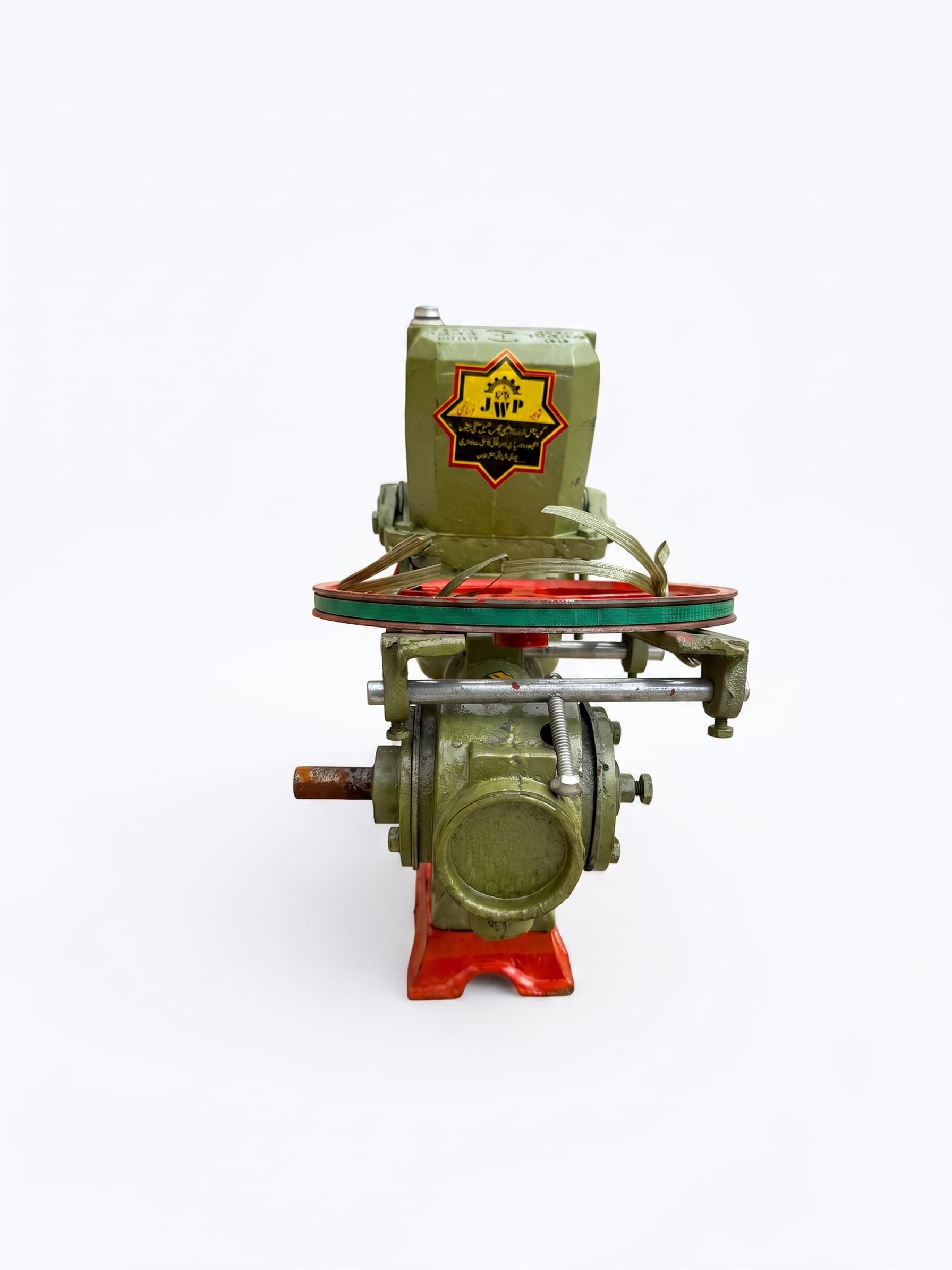 Jawed 0.5HP / Inchi Bearing Jawed Pump (side angle) — Javed bearing pumps for home and bore use in Karachi, Pakistan